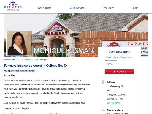 Farmers House Insurance >> Farmers Insurance Monique Kusman Farmers House Insurance >> Farmers Insurance Monique Kusman